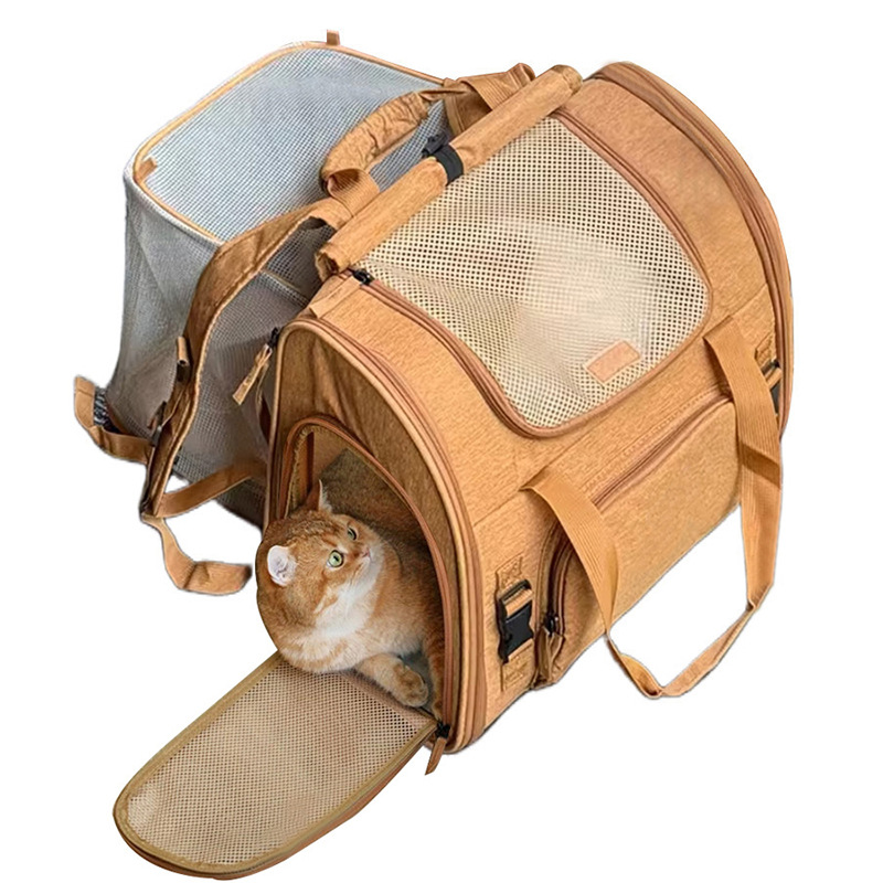 Foldable Backpack Small - Portable cat bag, expandable large-capacity pet