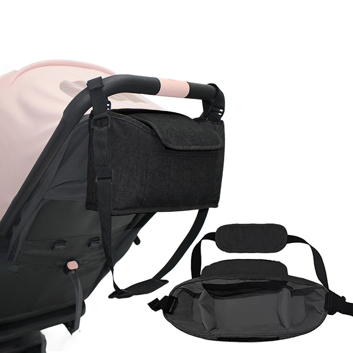 Backpack Diaper Bag - Baby stroller storage and storage bag,