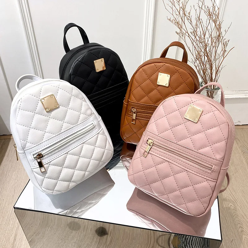 Mini Backpack Purse - Embroidered backpack 2021 women's bags Korean