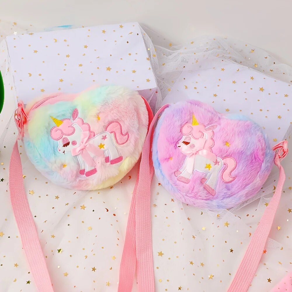 Cute Unicorn For Girls Plush H - Mini Backpack Purse review and price