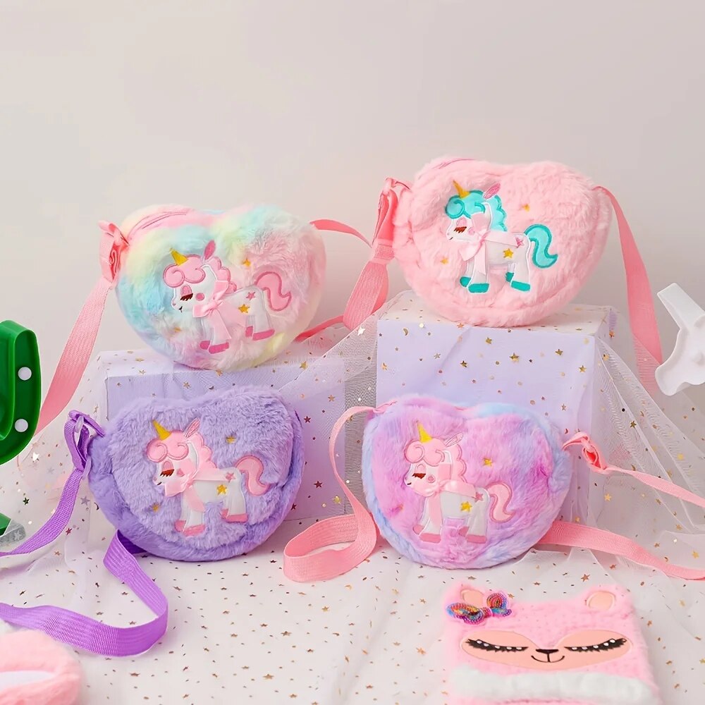 Cute Unicorn For Girls Plush H - Mini Backpack Purse review and price