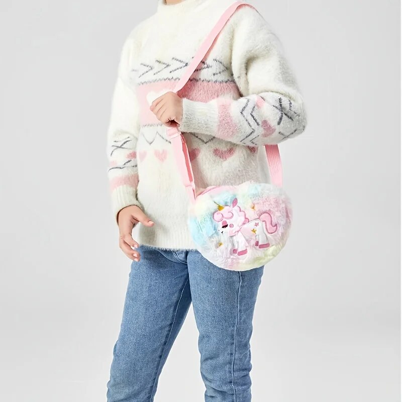 Cute Unicorn For Girls Plush H - Mini Backpack Purse review and price