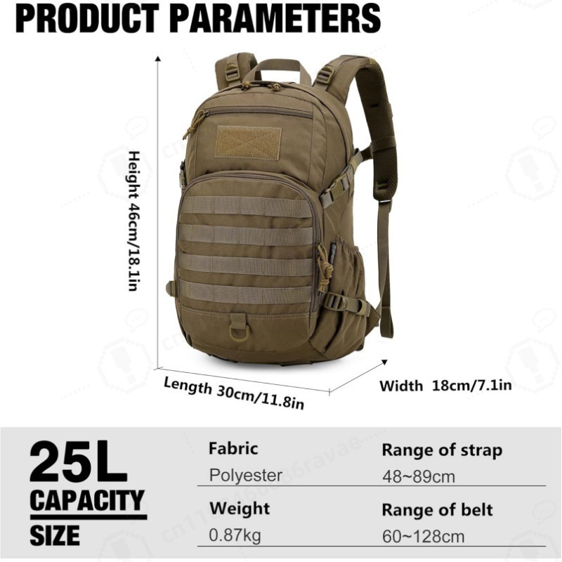 Waterproof Outdoor Tactical Ba - Rucksack Military Style review and price