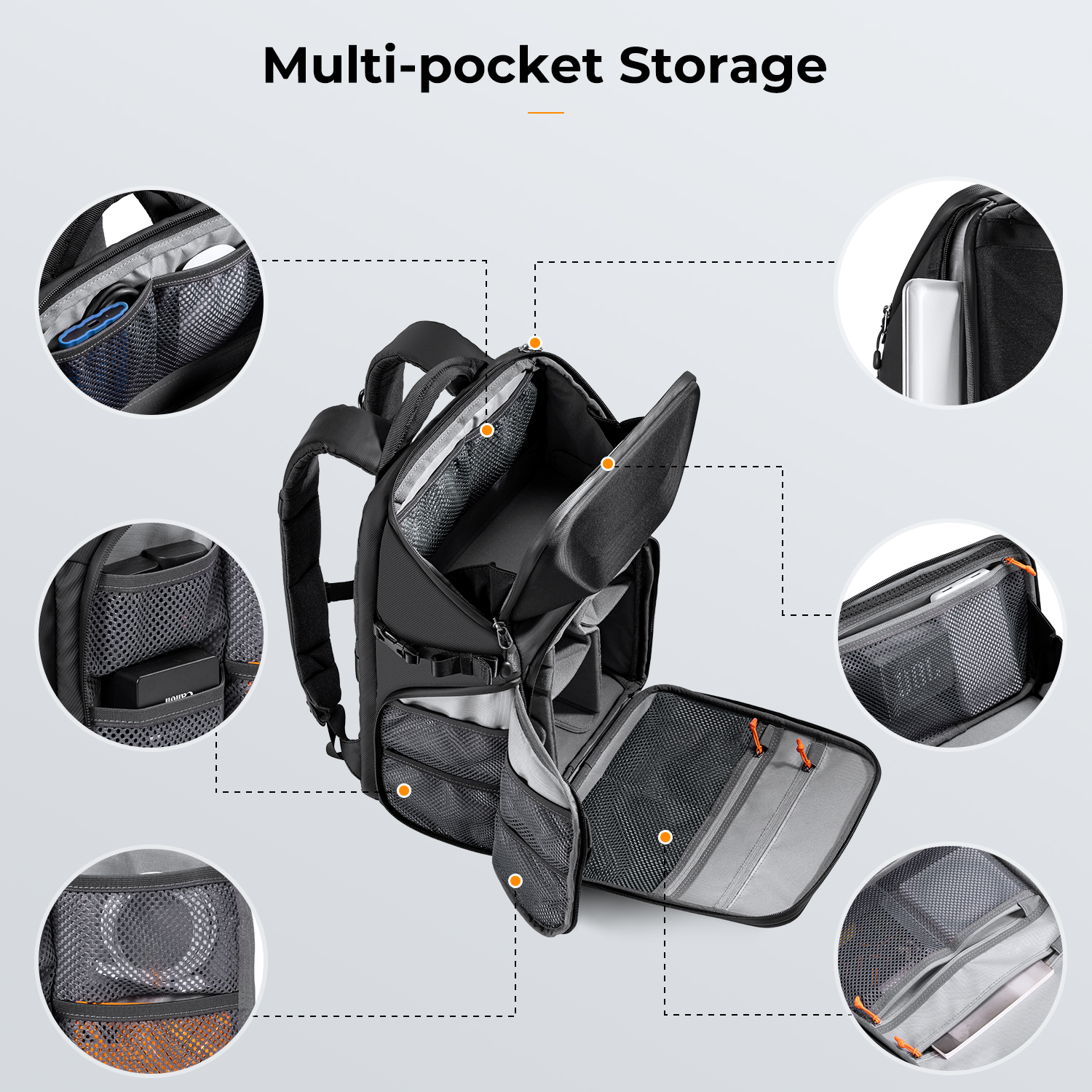 K&F CONCEPT 20L Camera Backpac - Laptop Backpack 15.6 review and price