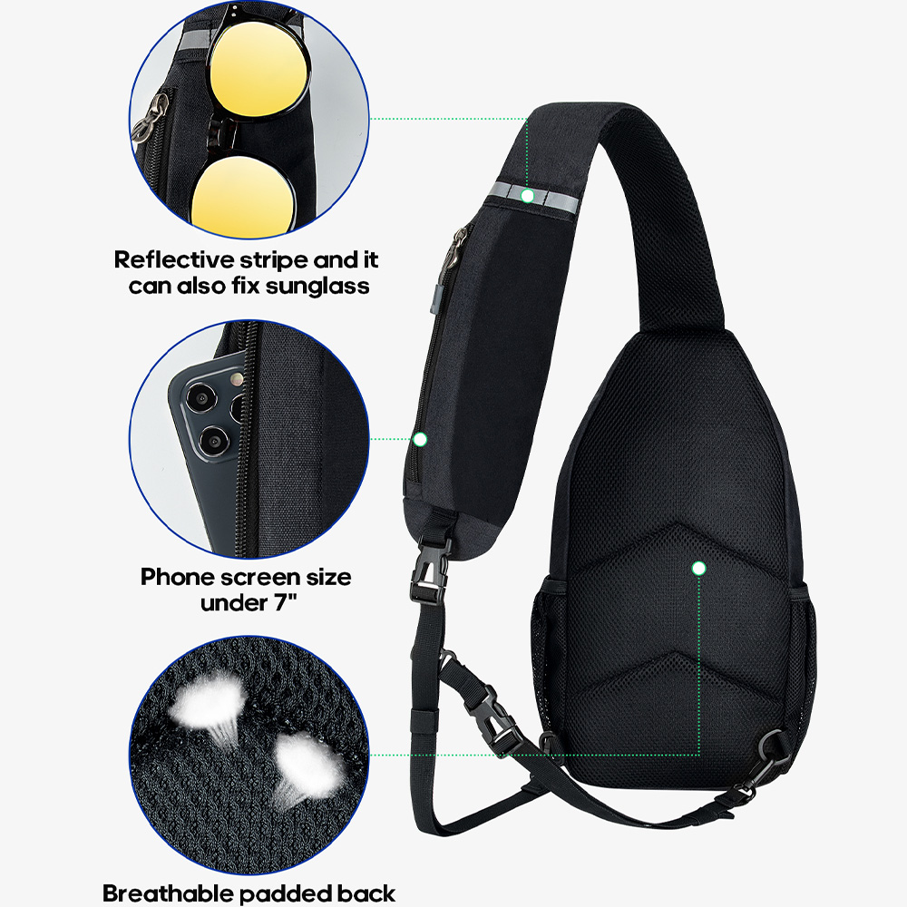 WATERFLY Crossbody Sling Bag C - Sling Backpack Shoulder review and price