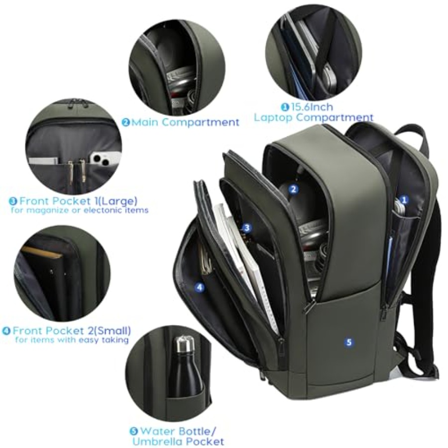 28L Lightweight Hiking Backpac - Laptop Backpack 15.6 review and price