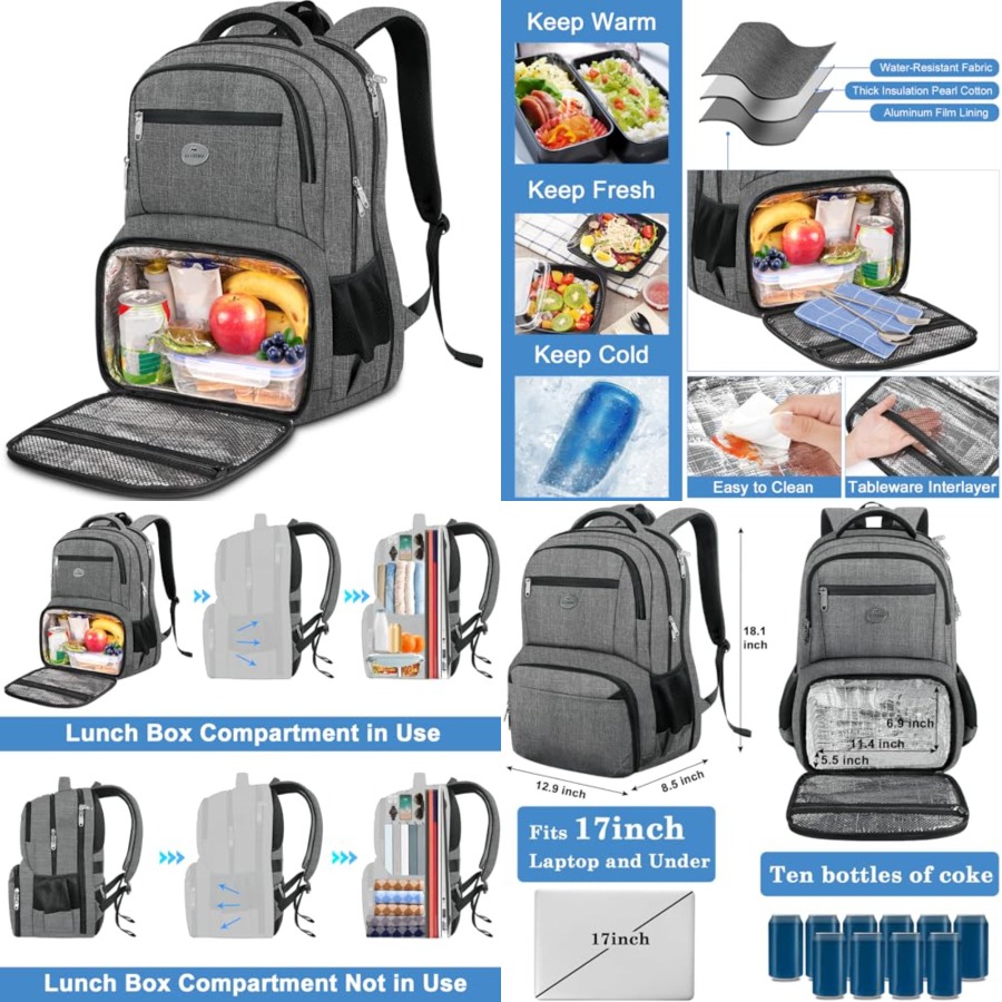Work Backpack for Men, Large A - Travel Backpack Anti Theft review and price