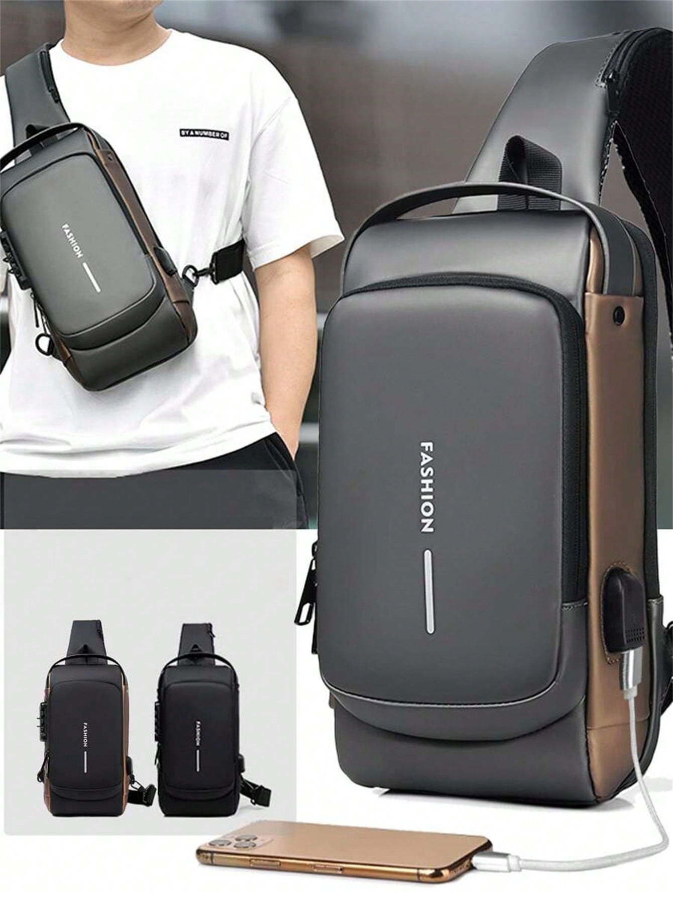 Men's Bags Shoulder Messenger  - Sling Backpack Shoulder review and price