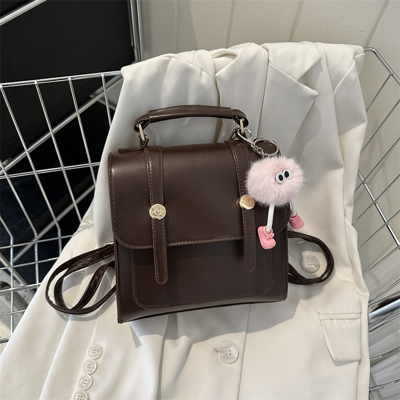 New fashionable double-shoulde - Leather Backpack Vintage review and price