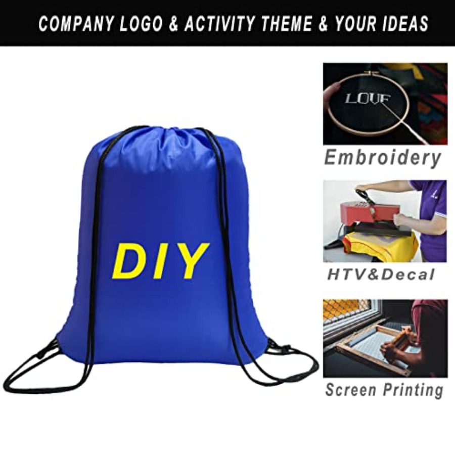 100 Pack Drawstring Bags Bulk, - Drawstring Gym Bag review and price