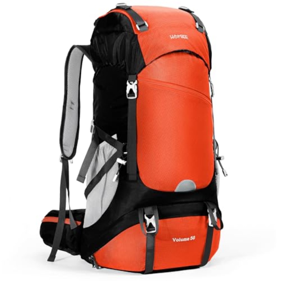 50L Hiking Backpack Travel Bag - Rain Cover Backpack review and price