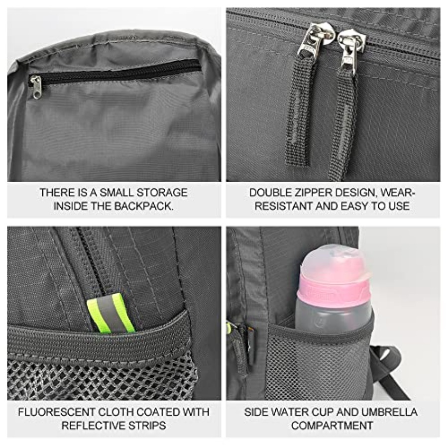 INOXTO 20L Lightweight Hiking  - Foldable Backpack Small review and price
