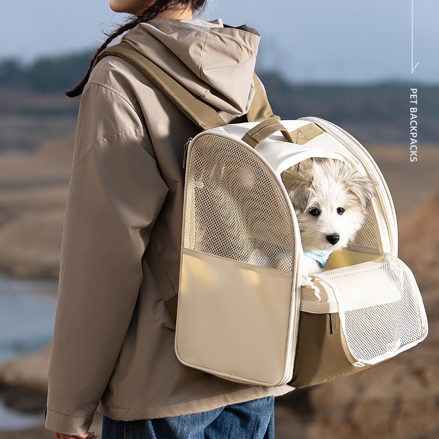 Pet Carrier Backpack Breathabl - Foldable Backpack Small review and price