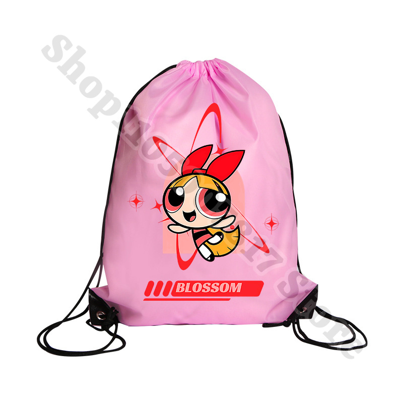 Kawaii The Powerpuffs Girls Ca - Drawstring Gym Bag review and price
