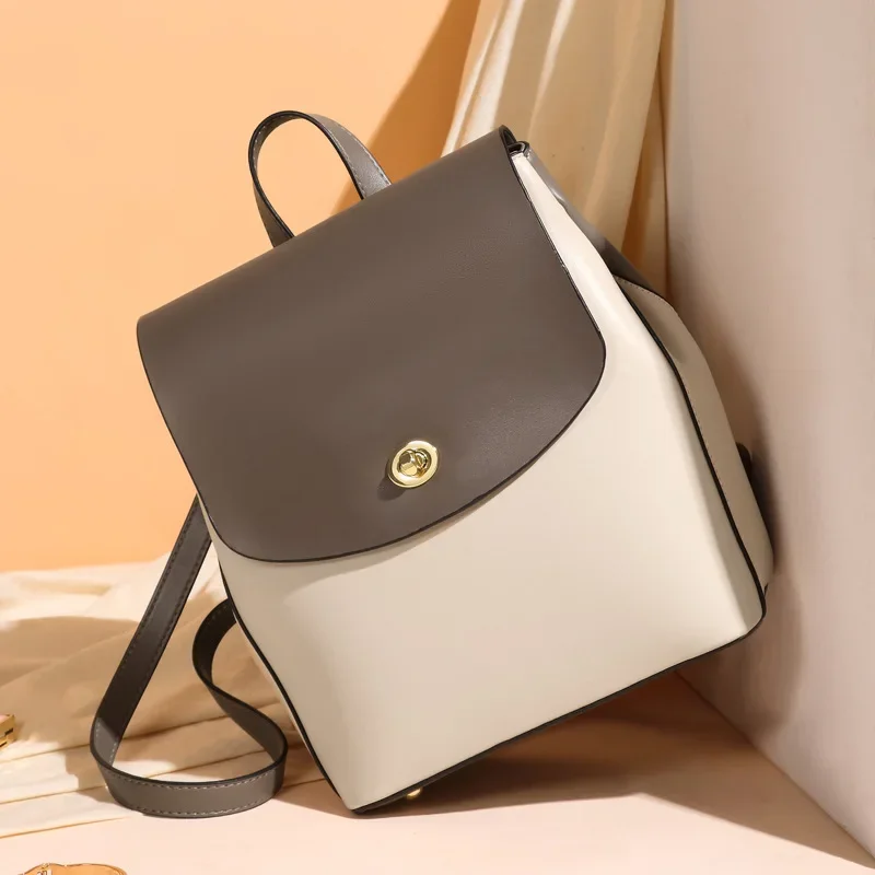 Women's Bags Large Capacity Le - Leather Backpack Vintage review and price