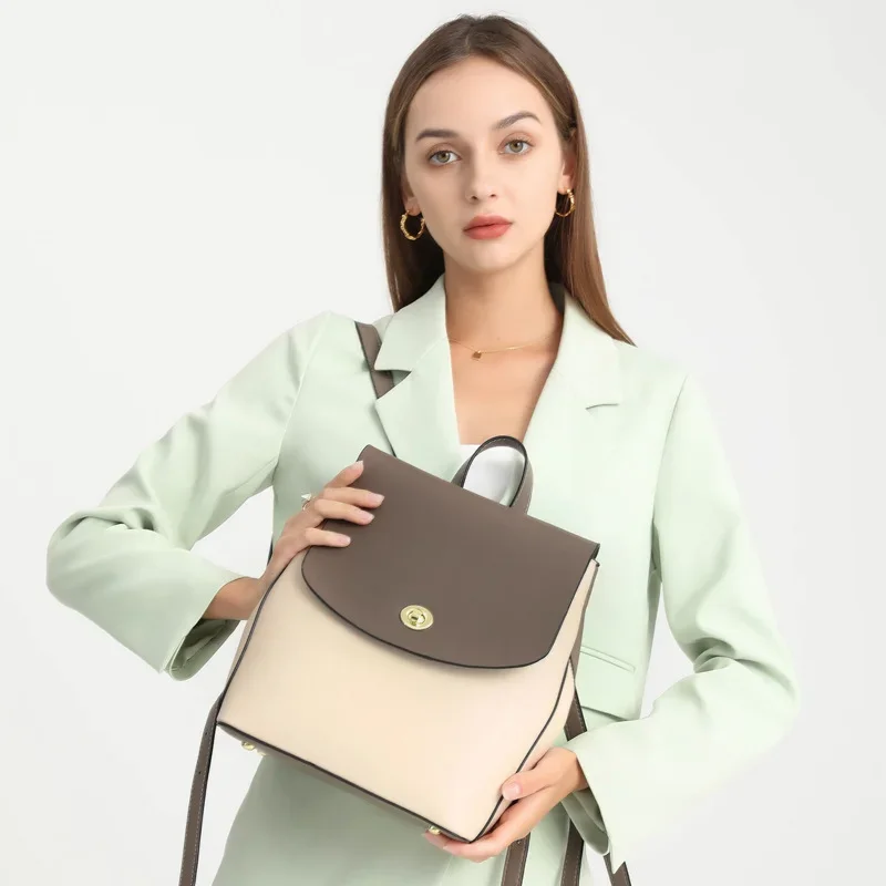 Women's Bags Large Capacity Le - Leather Backpack Vintage review and price