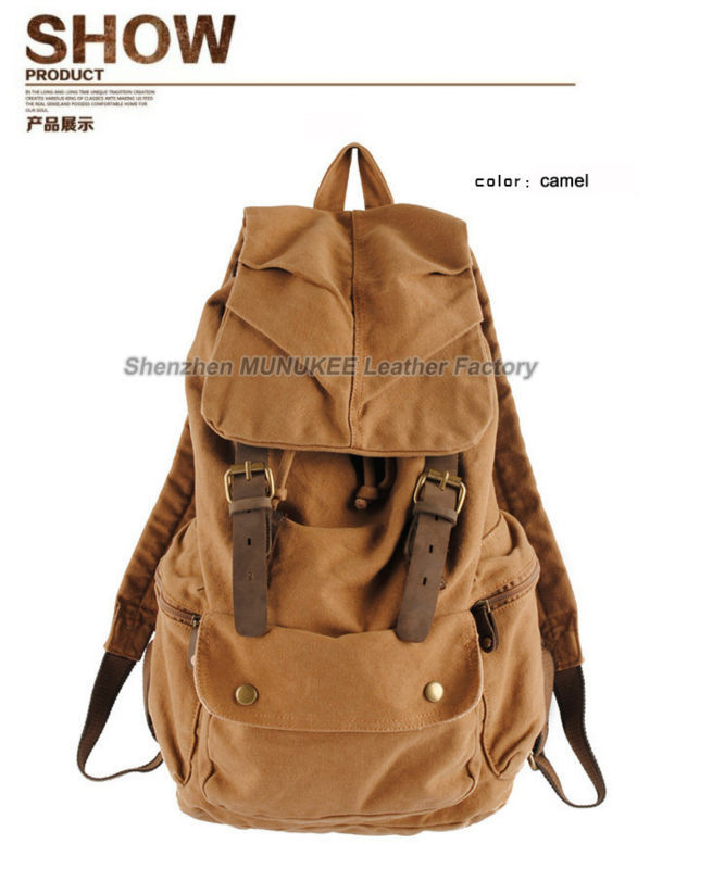 Fashion New Military Canvas Ba - Rucksack Military Style review and price