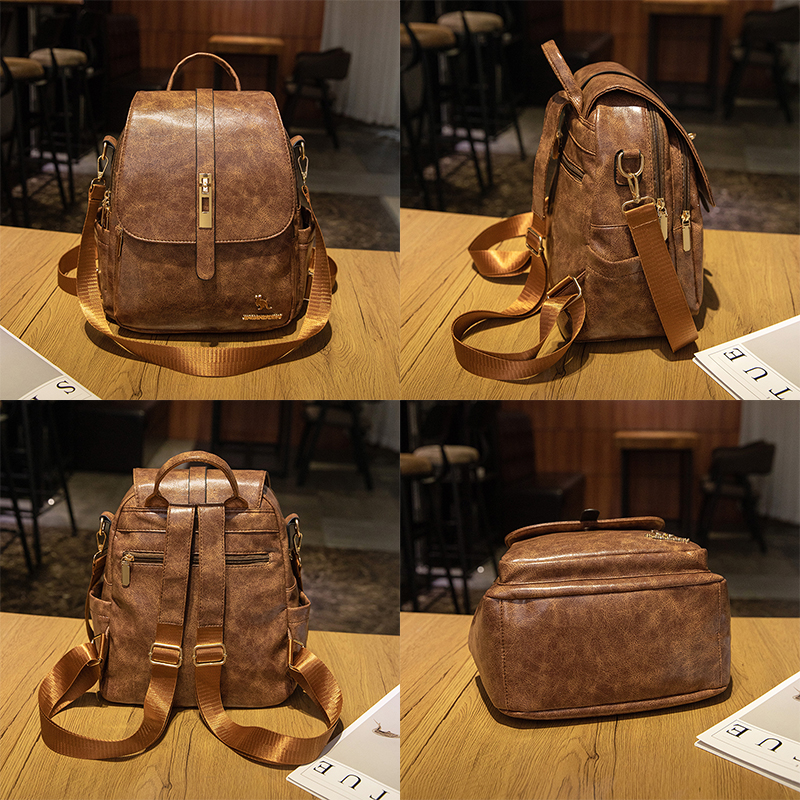 College Women Backpacks Design - Leather Backpack Vintage review and price
