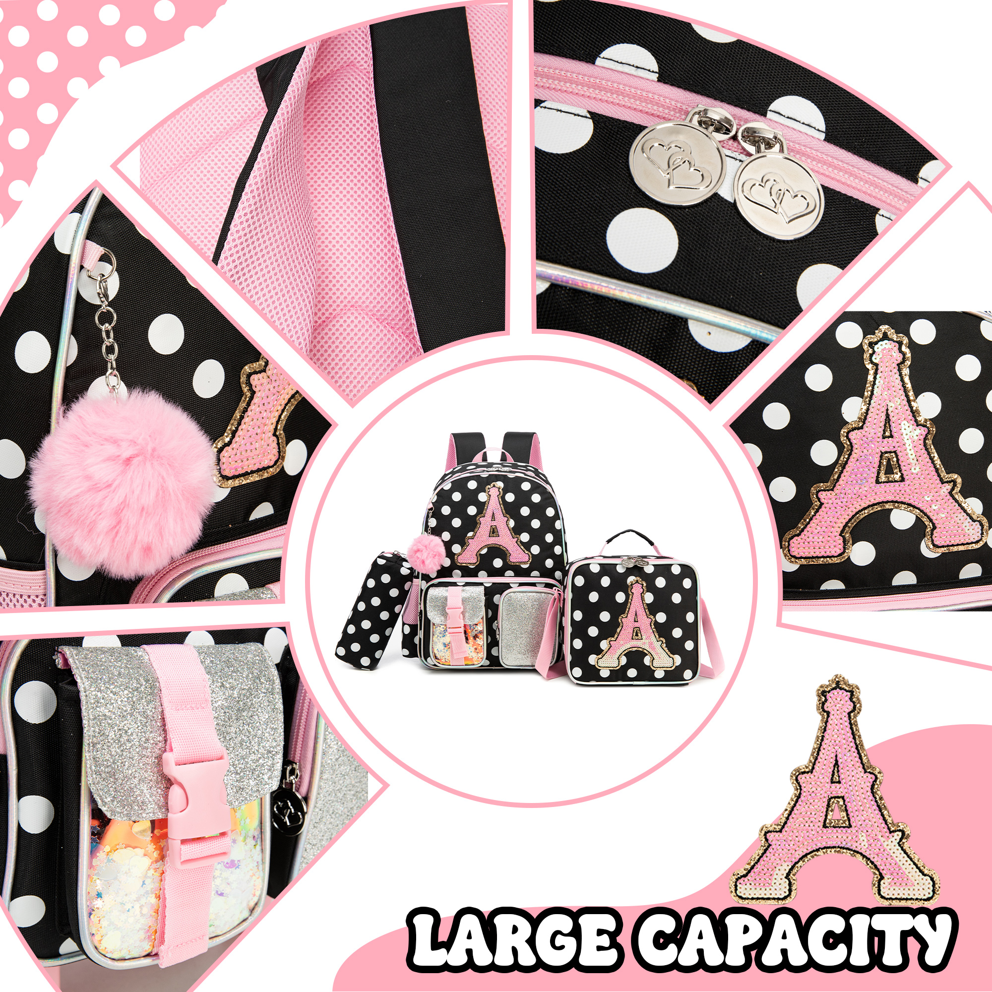 Backpack for Girls Letter Back - School Backpack Teen review and price