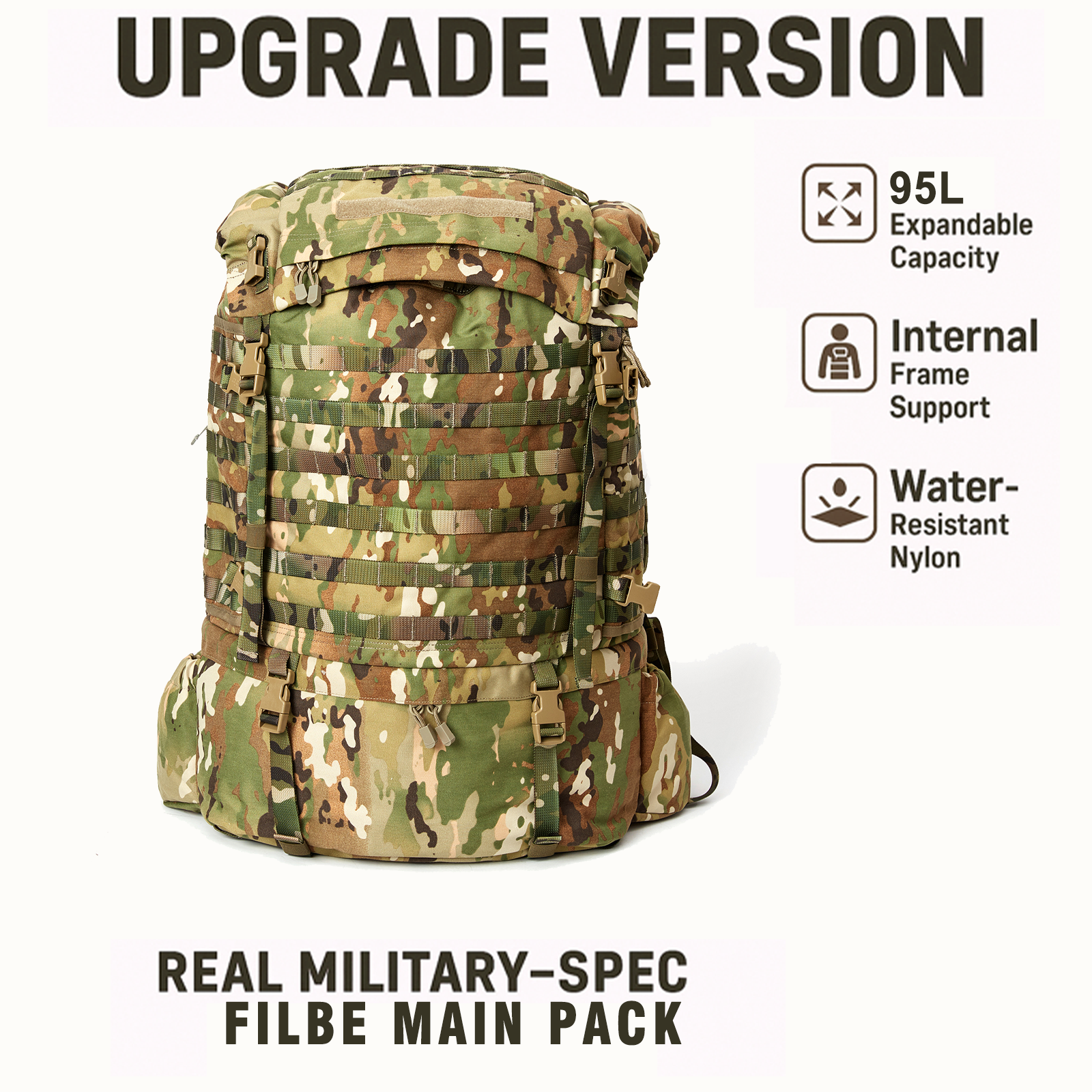 USMC FILBE Main Pack – OCP Cam - Rucksack Military Style review and price