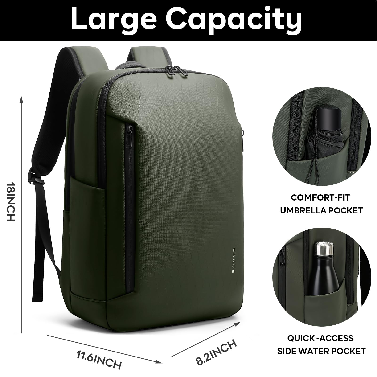 BANGE Fashion Simple Design Wo - Travel Backpack Anti Theft review and price