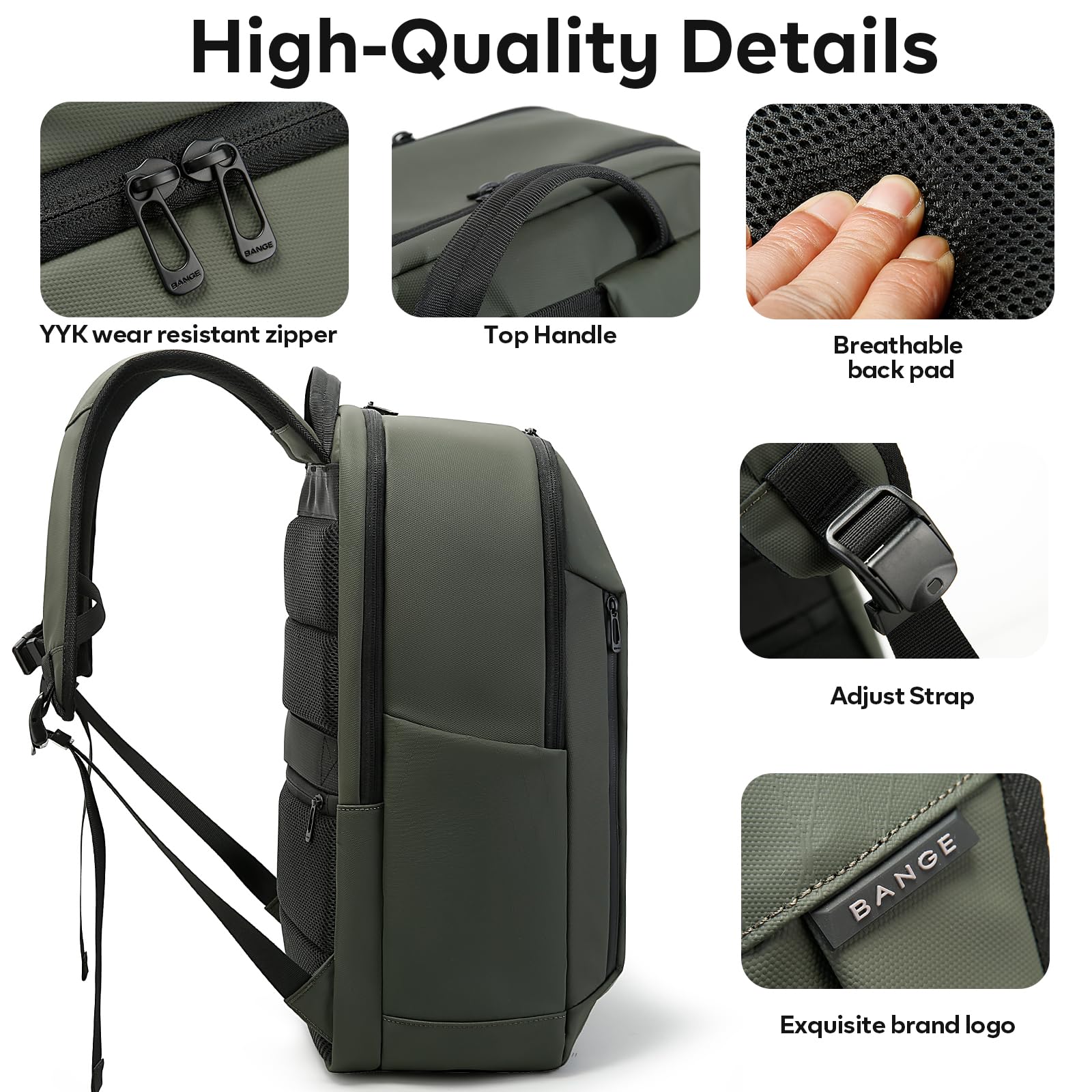 BANGE Fashion Simple Design Wo - Travel Backpack Anti Theft review and price