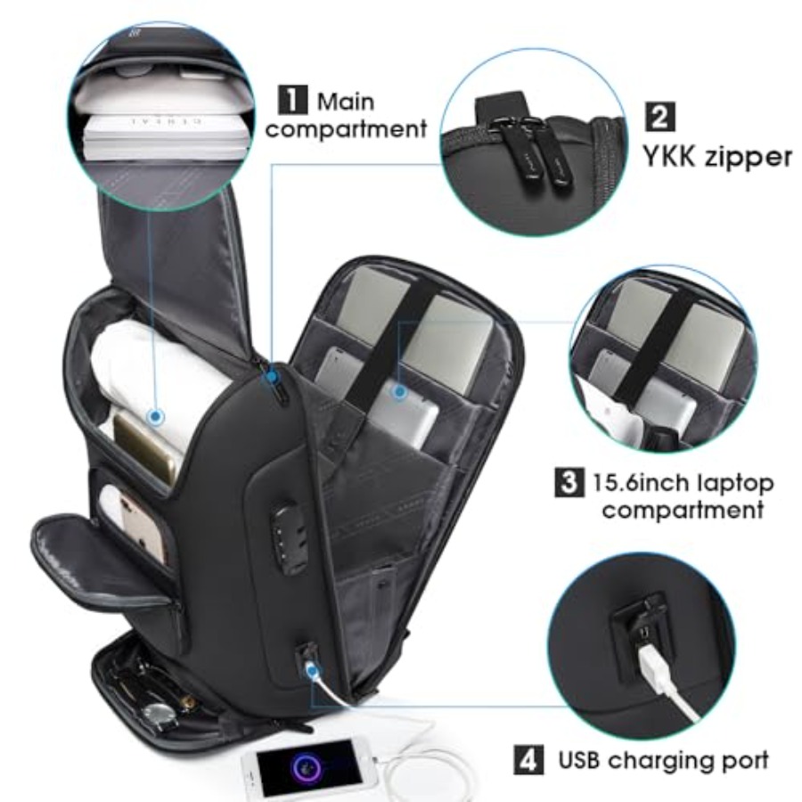 Business Backpack, Laptop Back - Laptop Backpack 15.6 review and price
