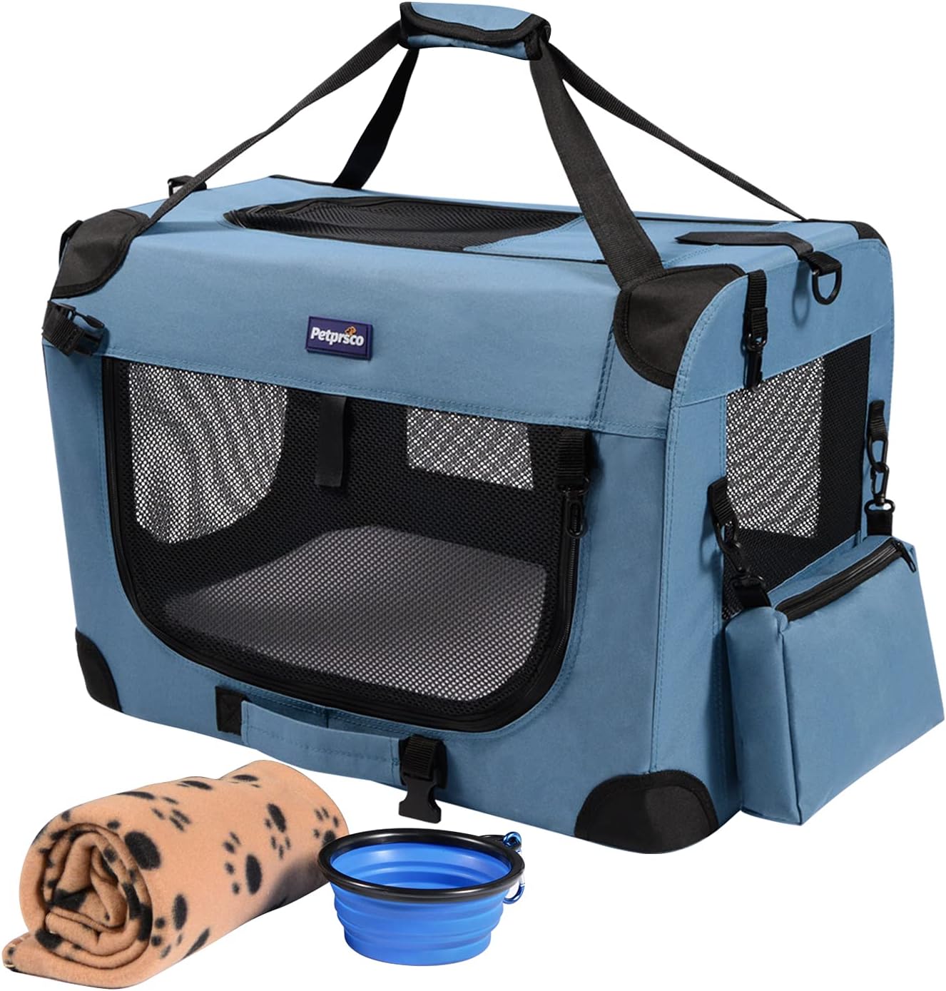 Portable Collapsible Dog Crate - Foldable Backpack Small review and price