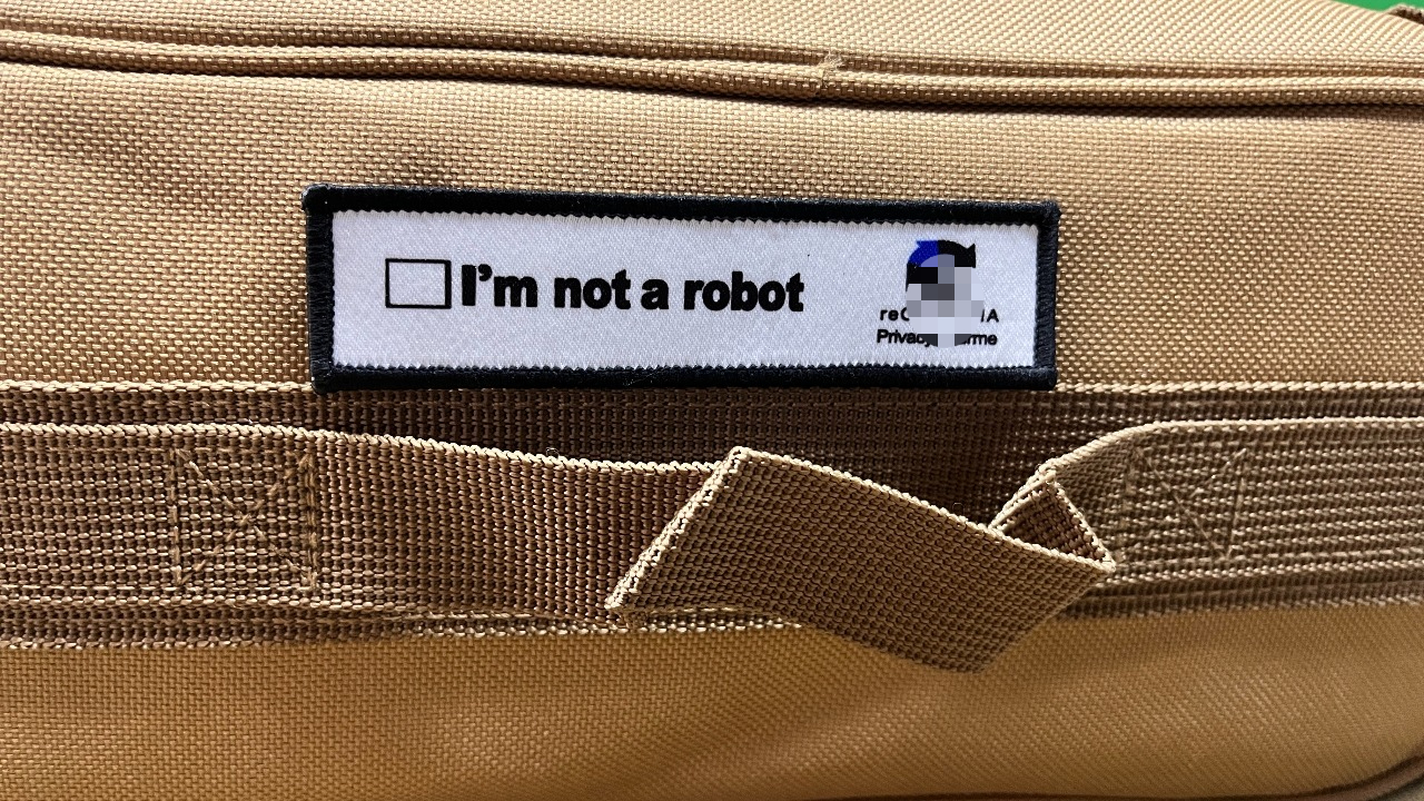 I'm Not A Robot Tactical Patch - Urban Backpack Tactical review and price