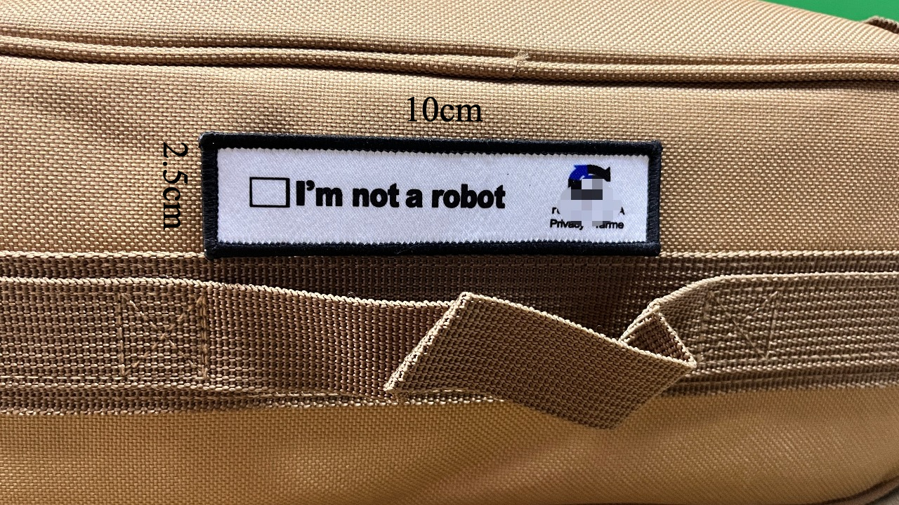 I'm Not A Robot Tactical Patch - Urban Backpack Tactical review and price