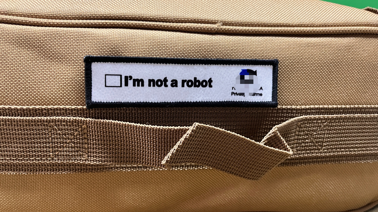 I'm Not A Robot Tactical Patch - Urban Backpack Tactical review and price