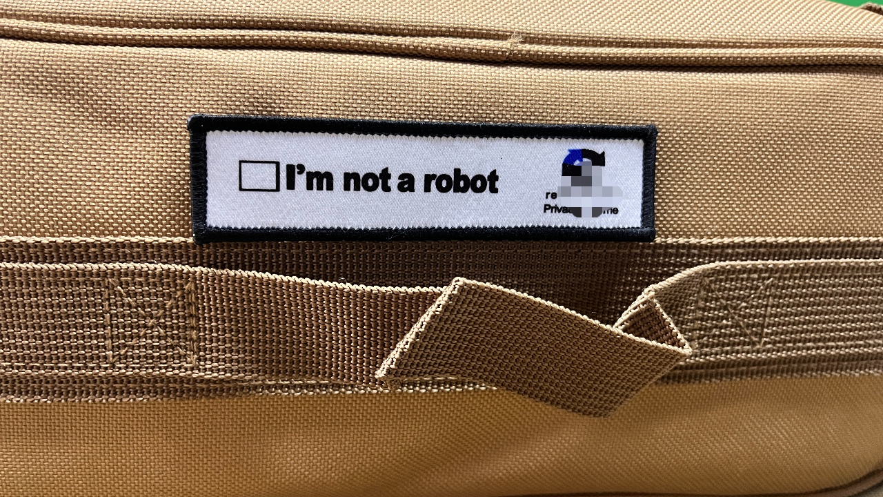 I'm Not A Robot Tactical Patch - Urban Backpack Tactical review and price