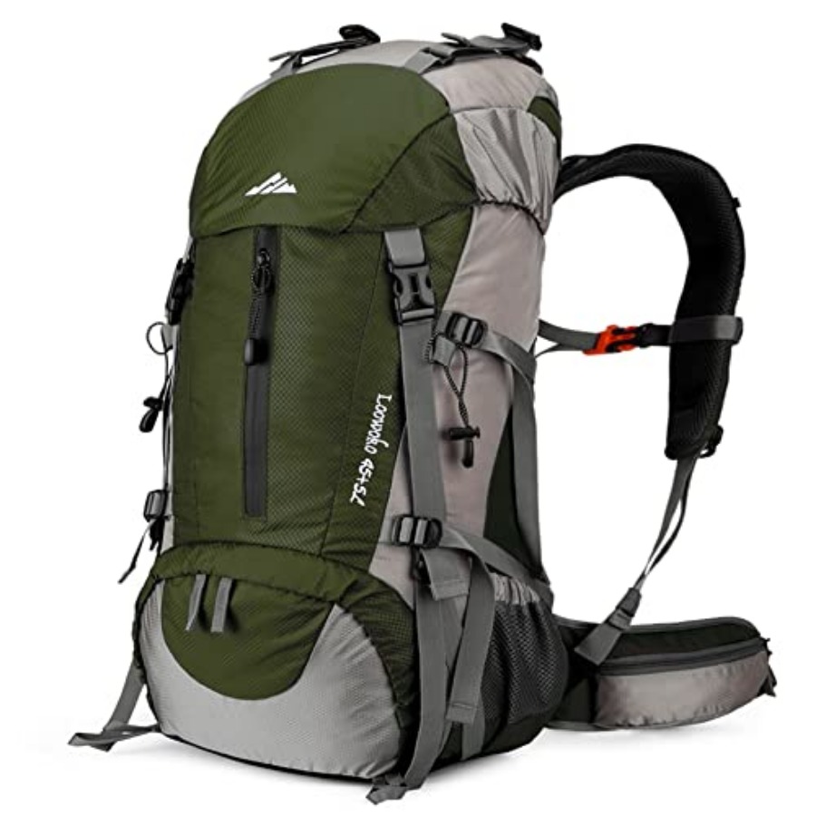 Loowoko 50L Hiking Backpack, W - Rain Cover Backpack review and price