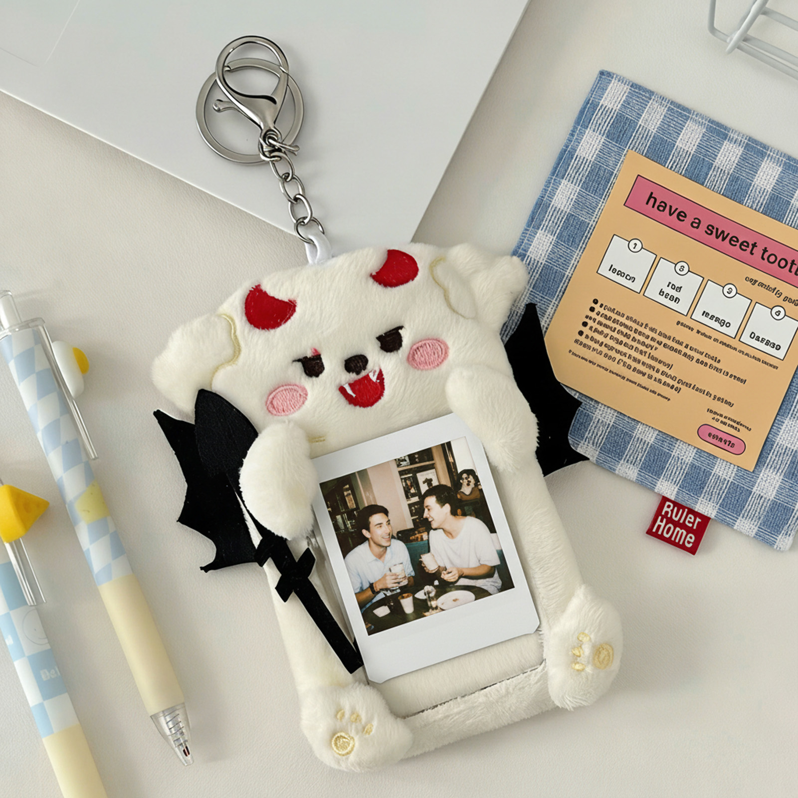 Plush Angel Devil Keychain Cut - Fashion Backpack Women review and price