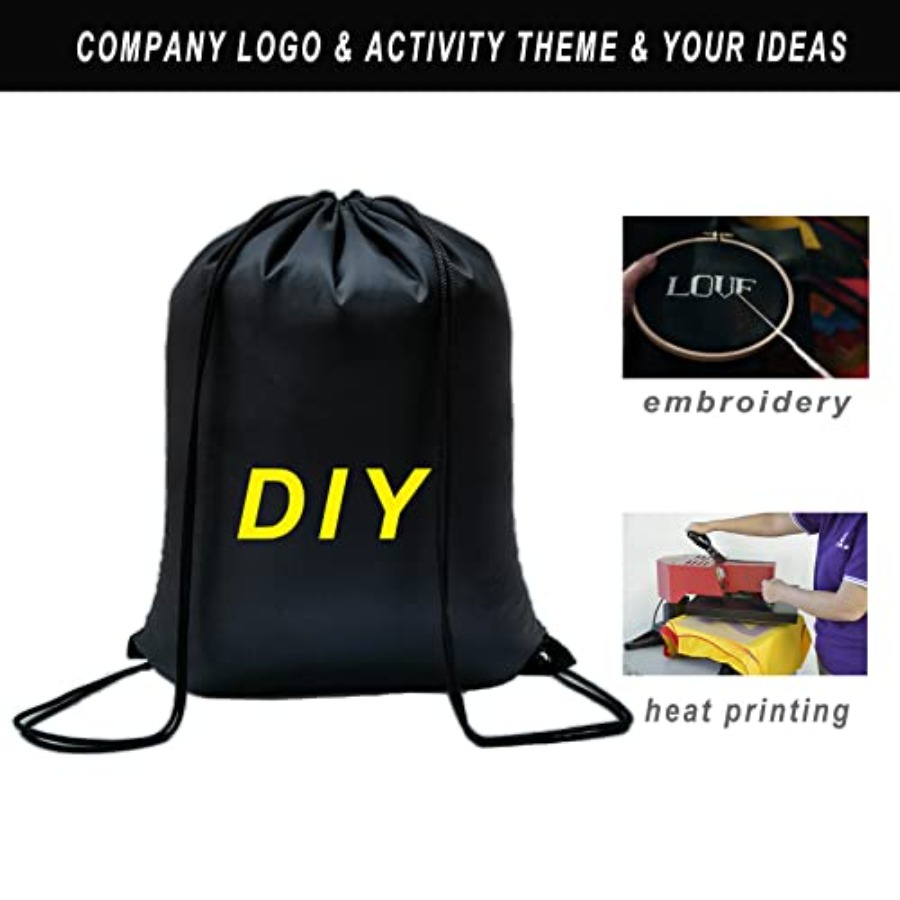 100 Pack Drawstring Backpack B - Drawstring Gym Bag review and price