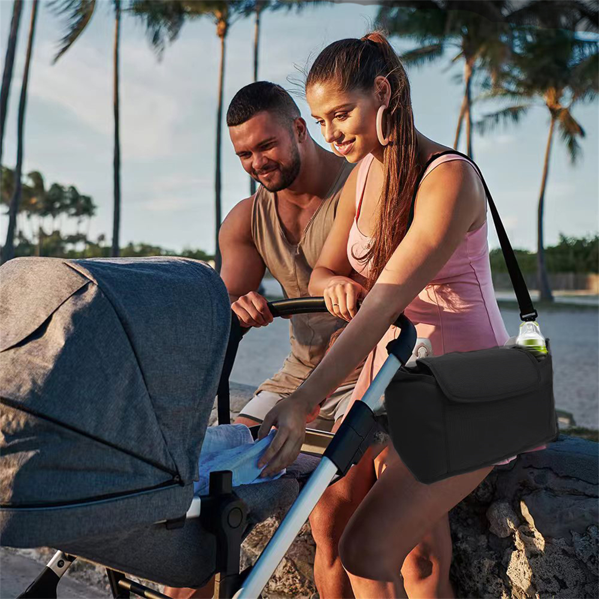 Baby stroller storage and stor - Backpack Diaper Bag review and price