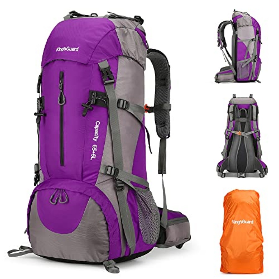 70L Hiking Backpack with Rain  - Rain Cover Backpack review and price