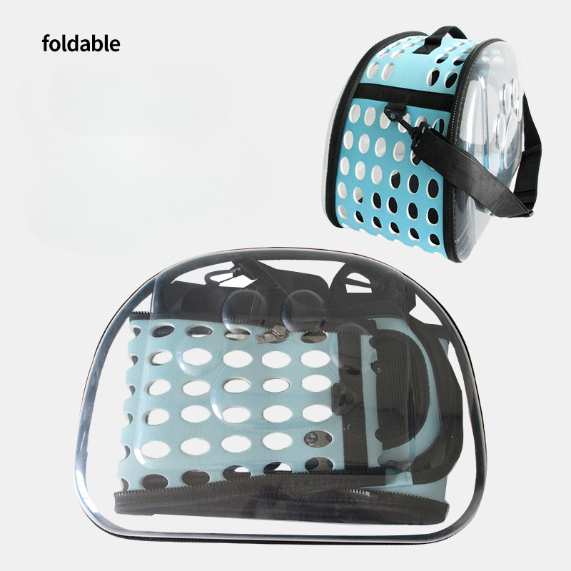 Transparent Pet Carrier Sling  - Foldable Backpack Small review and price
