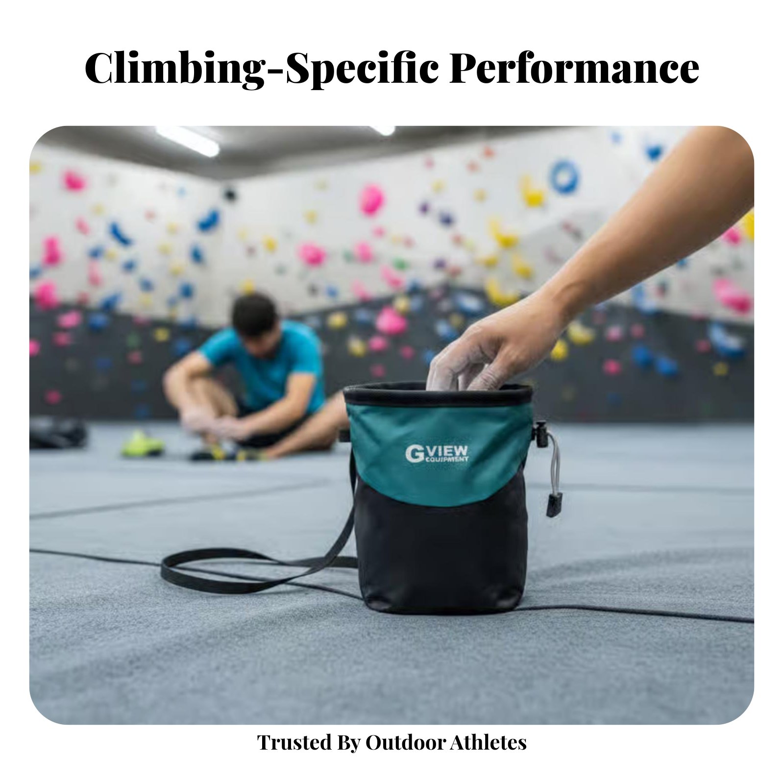 Rock Climbing Chalk Bag Drawst - Drawstring Gym Bag review and price