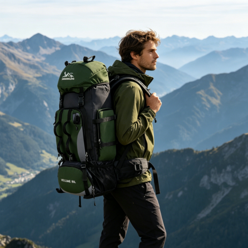 90-liter waterproof hiking bac - Urban Backpack Tactical review and price