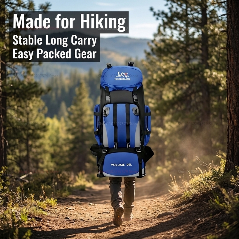 90-liter waterproof hiking bac - Urban Backpack Tactical review and price