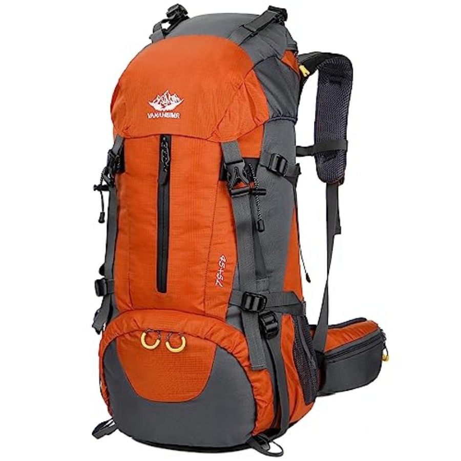 50L Hiking Backpack Men Campin - Rain Cover Backpack review and price