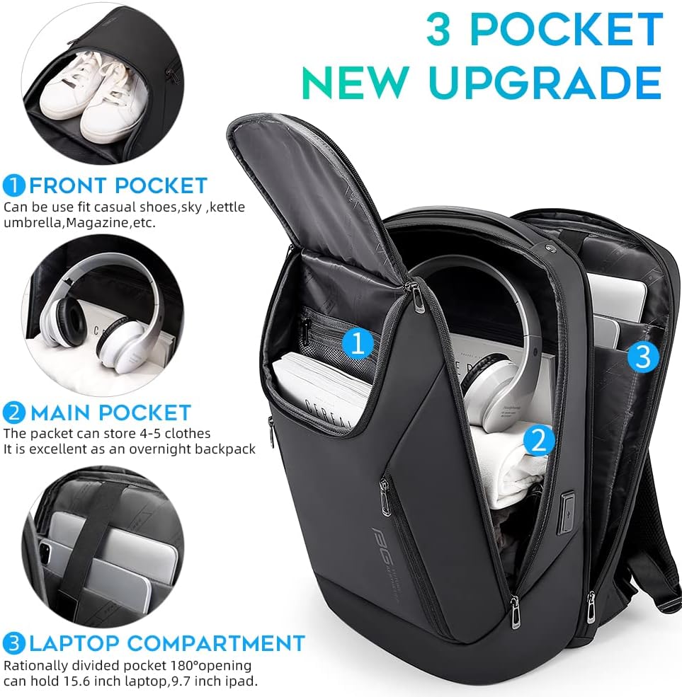 Waterproof Business Backpack w - Laptop Backpack 15.6 review and price