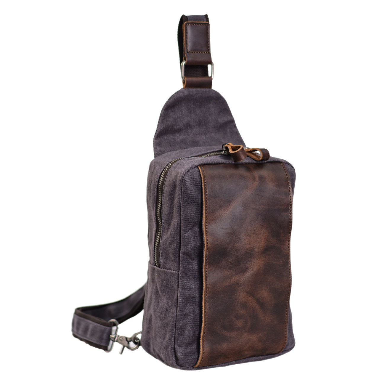 Casual Men's Vintage Waxed Can - Sling Backpack Shoulder review and price