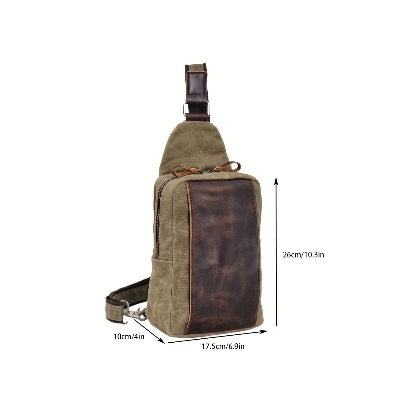 Casual Men's Vintage Waxed Can - Sling Backpack Shoulder review and price