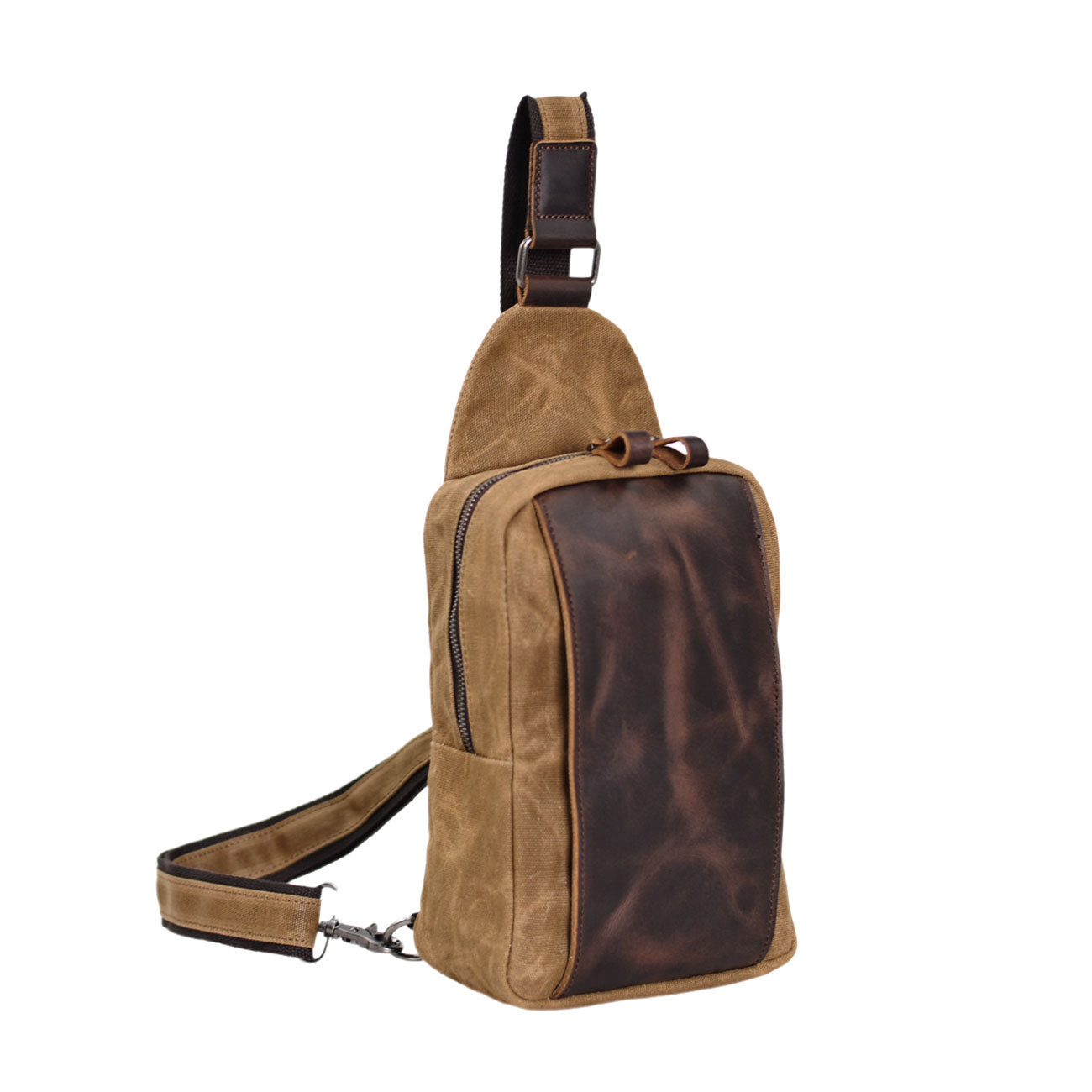 Casual Men's Vintage Waxed Can - Sling Backpack Shoulder review and price