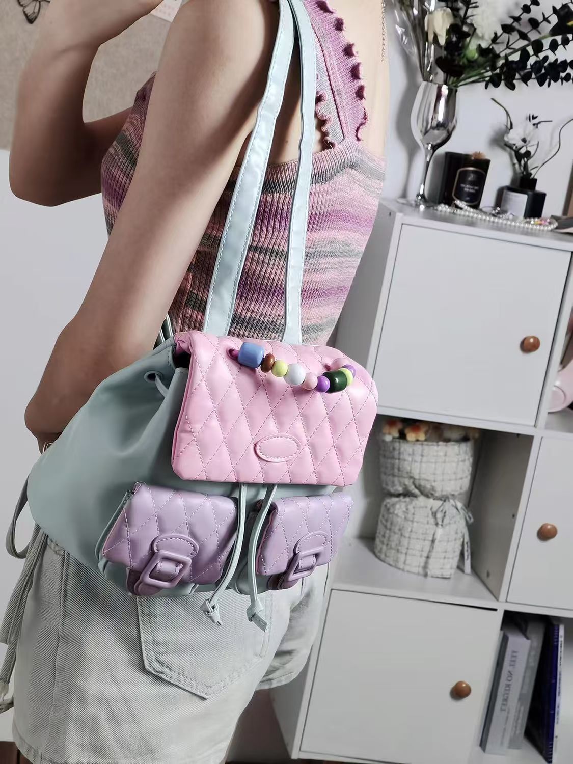JIAERDI Sweet Cute Y2k Mochila - Leather Backpack Vintage review and price
