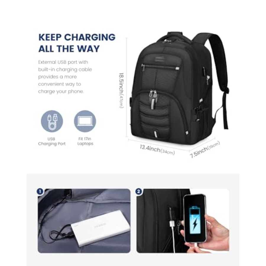 Travel Laptop Backpack Waterpr - Travel Backpack Anti Theft review and price