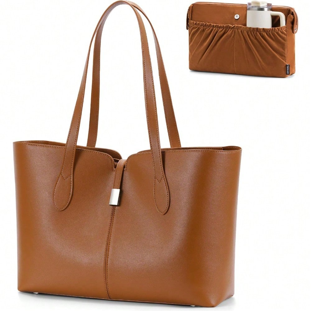 Laptop Tote Bag For Women With - Laptop Sleeve Removable review and price