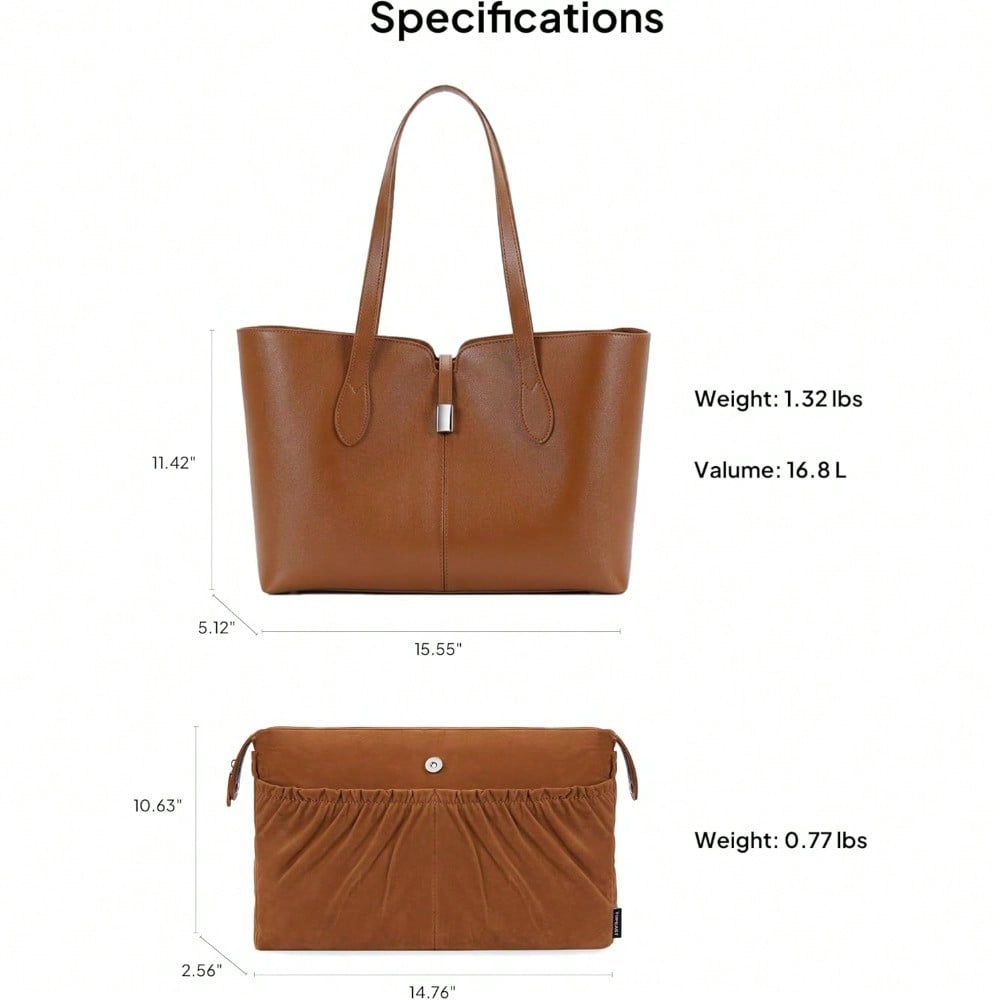 Laptop Tote Bag For Women With - Laptop Sleeve Removable review and price